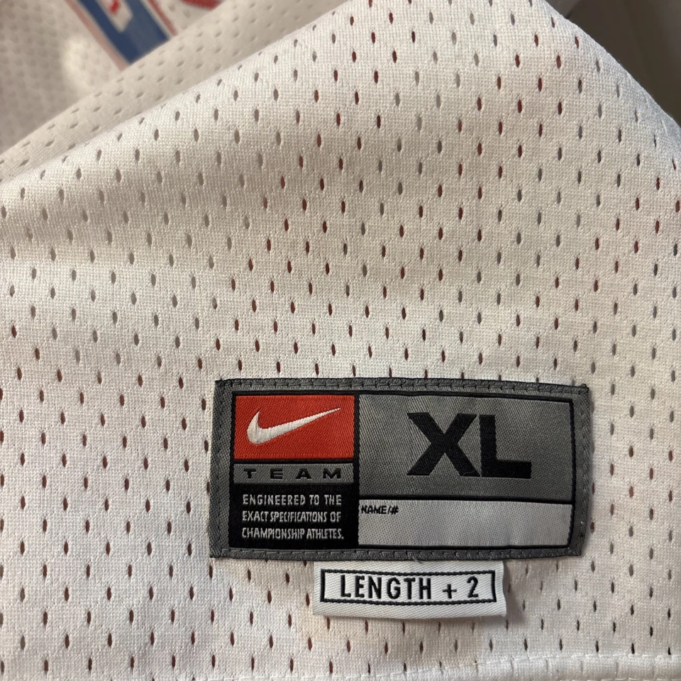  XL Vintage Nike NBA Bullets Michael Jordan Basketball Jersey supreme +2 length - Image 2 of 4