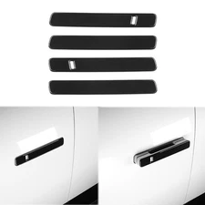 4pcs Gloss Black Exterior Side Door Handle Cover Trims For Kia EV9 Accessories