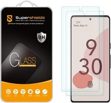 Supershieldz 2 Pack Designed for Google Pixel 6 Tempered Glass Screen...
