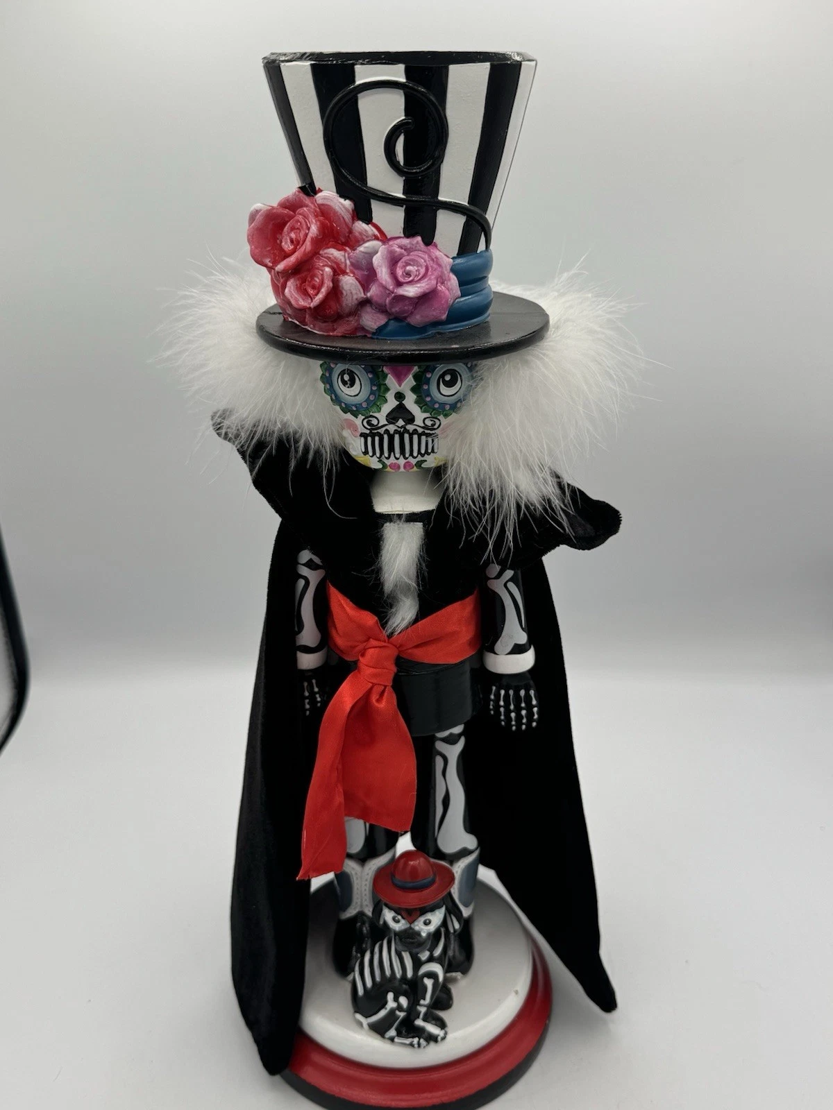 16” Tall Kurt Adler Day Of The Dead Nutcracker