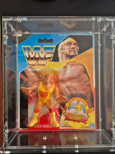 WWE WWF Hasbro Hulk Hogan 1990 Wrestling Figure Or...