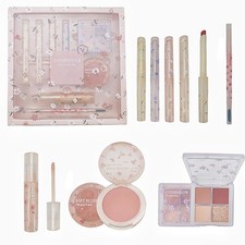 Makeup Sets, 4 Color Lipsticks Eyeshadow, Eyebrow Pencil Concealer Gift Box