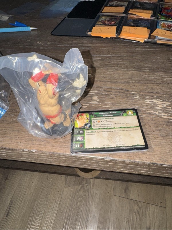 2008 Boulderfist Warrior World of Warcraft Spoils War Miniature SG-562
