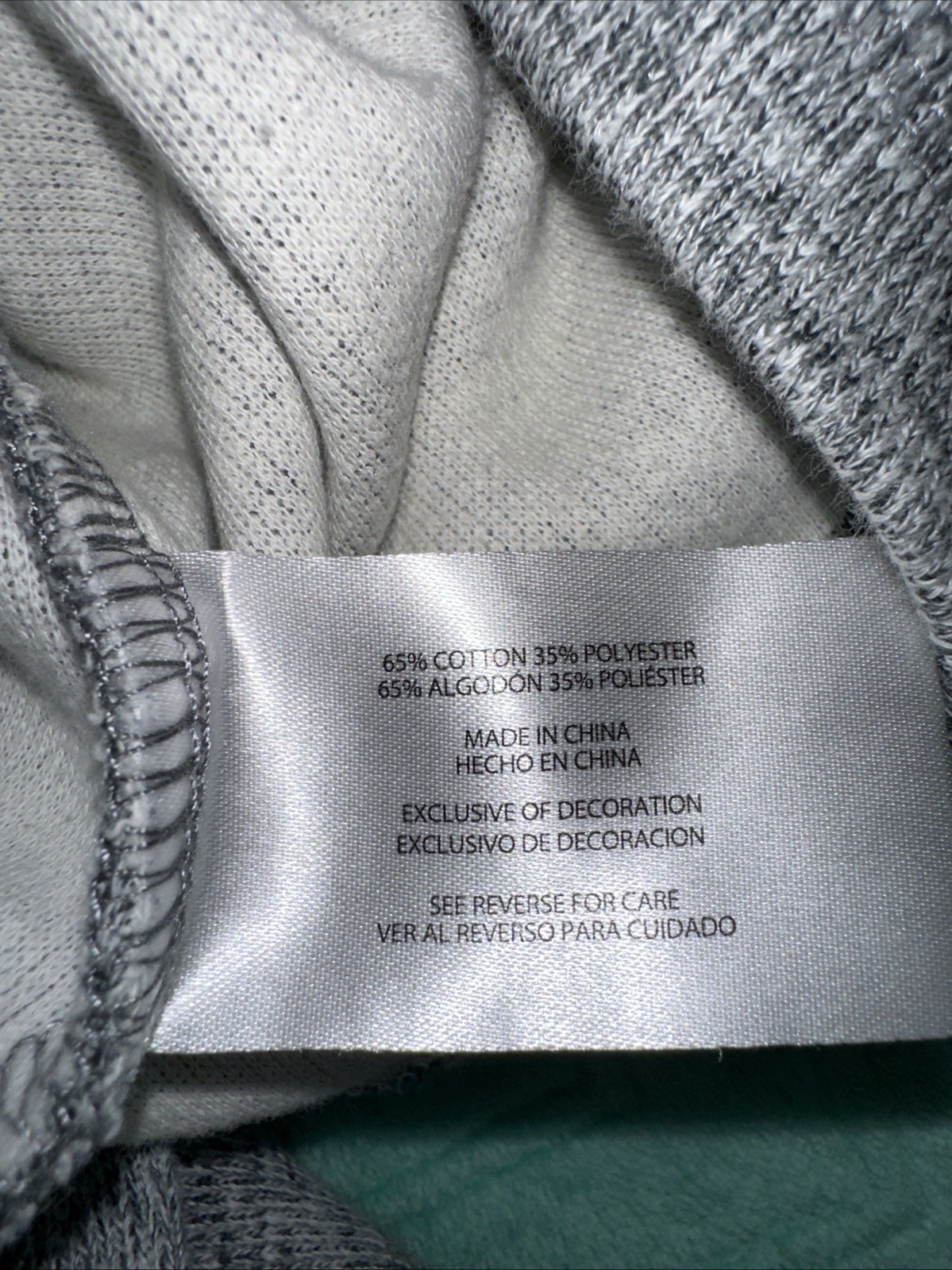 GAP Mock Neck Pullover Gray SMALL - image 6