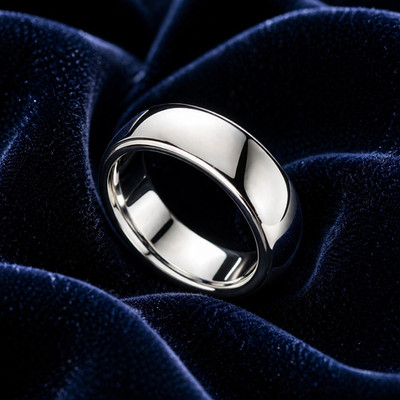 Sterling Silver Solid Band Ring 925 Hallmarked Size Q - Z British Made