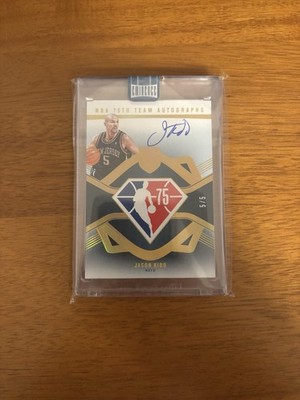 2024-25 Panini Eminence - Nba 75th Team Autographs Jason Kidd #NBA-KID Gold /5