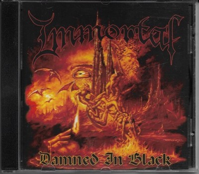 IMMORTAL -Damned In Black- 7 track CD Alternative Artwork