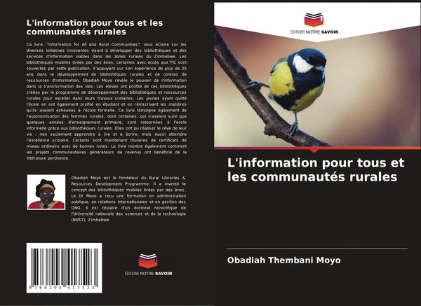 L'information Pour Tous Et Les CommunautéS Rurales Obadiah Thembani Moyo Buch-image
