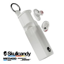 Skullcandy Method 360 ANC XT Bluetooth Sound Earbuds by Bose - White S2MTW-T002