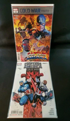 Captain America Cold War Alpha Part 1 & 2 Marvel Comics NM See Pics 11W