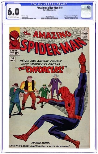 Amazing Spider-Man #10 CGC 6.0 1964 4633456002