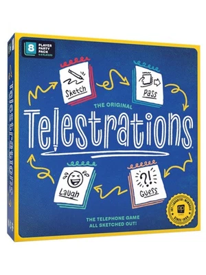 USAOPOLY Telestrations (2025 Refresh) - Party Game New