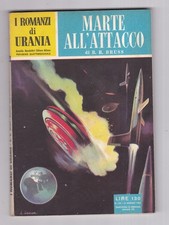 Libro Urania Marte all'Attacco Bruss N. 144 1957 SC72 #