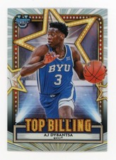 2025-26 Bowman Basketball Best AJ Dybantsa Top Billing #TB-1 SSP Case Hit BYU