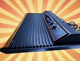 CLEAN/Restored Atari 2600, 9 Games (1 CIB), AC Plug, 1 CX-40!