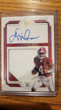 2025 Panini National Treasures Collegiate RPA Jalen Milroe  /39