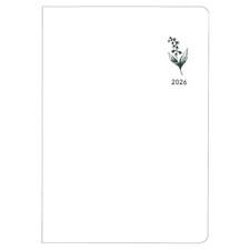 Daigo 2026 Planner Mill Weekly B6 White E7778 2025 December Startfrom JP