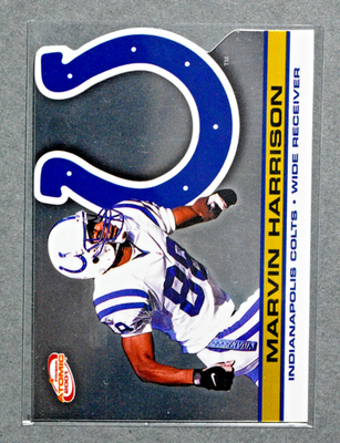 #ad 2001 Pacific Atomic MARIN HARRISON Gold 116 Colts $22.50