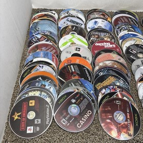 Disc Only Video Game Lot Of 100 Games UNTESTED Disc Only