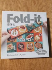 NEW! Fold-It Puzzle Board Game By ThinkFun Fa...