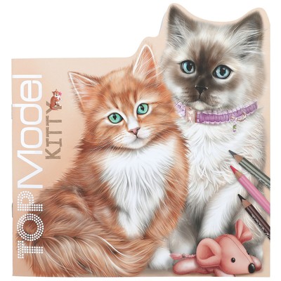 TOP Model Kitty Malbuch Depesche ab 6+