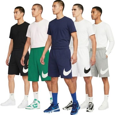 Nike Herren Shorts Frottee Sweat Halb Hose Sportbekleidung Aktivkleidung Laufunterteil 