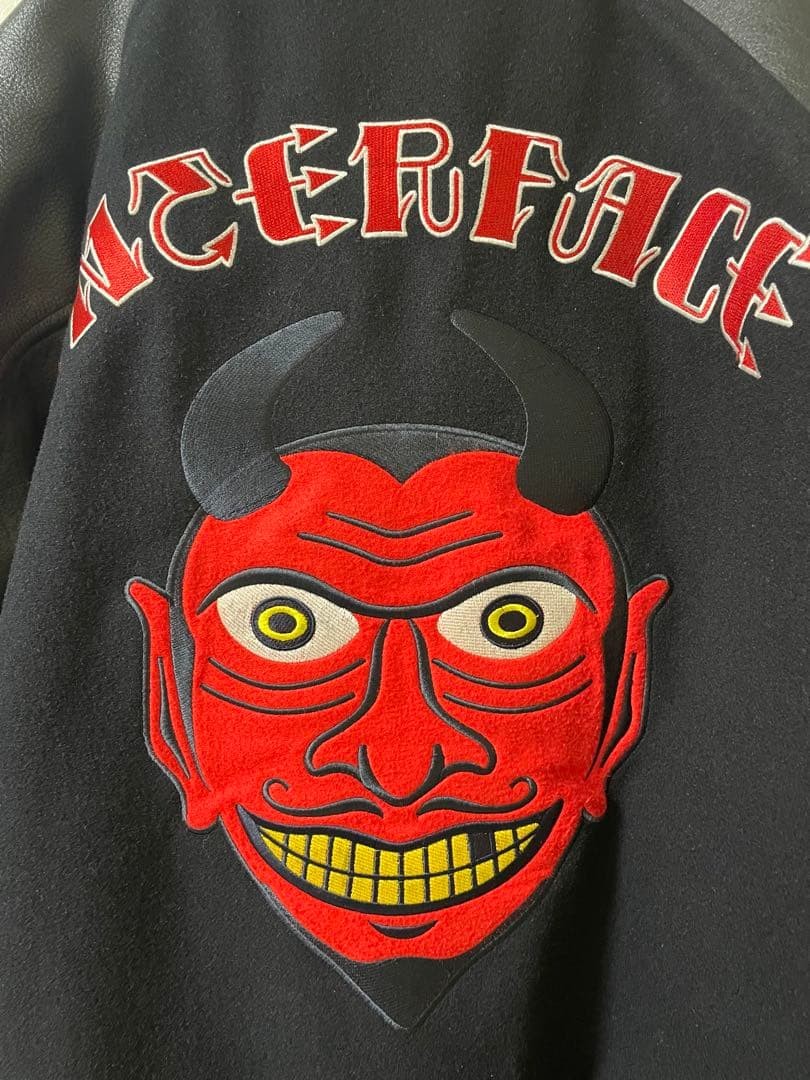 Cleaning Interface Satan Varsity Jacket Demon Dev… - image 2