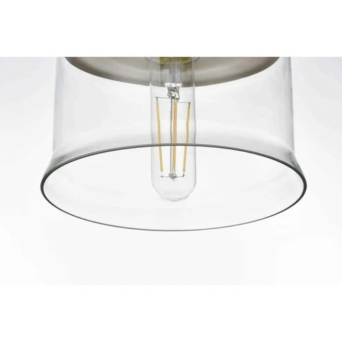 Living District LD2253SG Kenna 1 Light 7 inch Satin Gold Pendant Ceiling Light - Picture 4 of 10