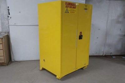 #ad #ad Eagle 1992XLEGS 90 Gal Storage Capacity Yellow Steel Flammables Safety Cabinet $999.99