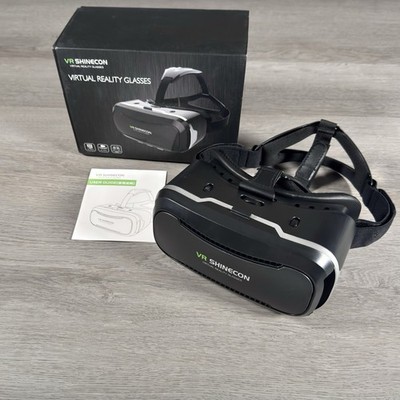 Shinecon VR Virtual Reality Glasses 3D Headset Video Fits Smartphones 4.7'' to 6''