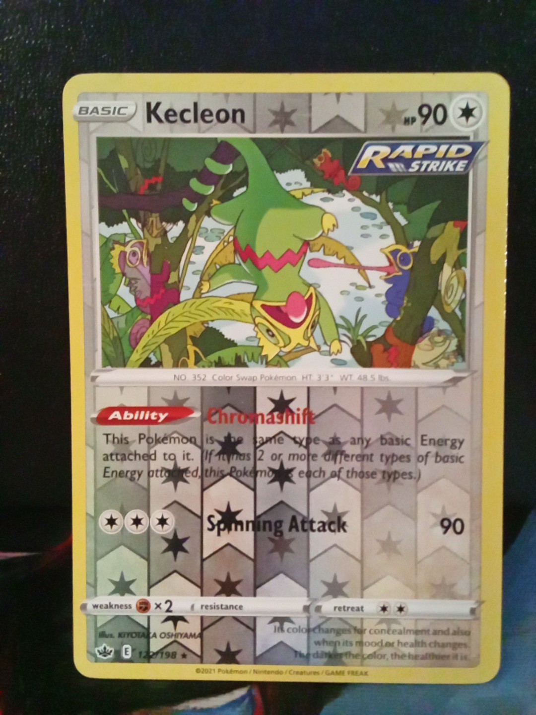Kecleon 122/198 Swsh06: Sword & Shield - Chilling Reign Reverse Holo
