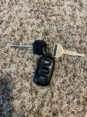 2002-2006 TOYOTA CAMRY 4 Button Key Keyless Remote Fob DENSO GQ43VT14T OEM