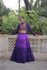 LEHENGA CHOLI PARTY WEAR LEHENGA DESIGNER INDIAN WEDDING READYMADE BOLLYWOOD