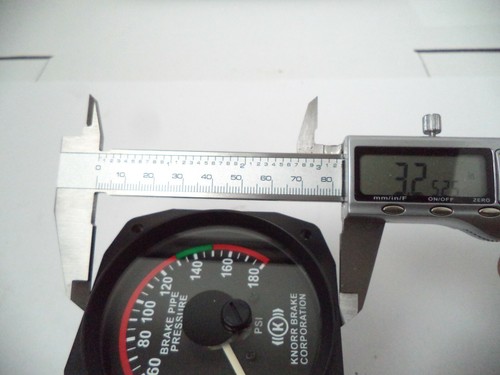 Knorr Brake, Brake Pipe Pressure Gauge, pn 805471 // 16080004 - Bild 5 von 8