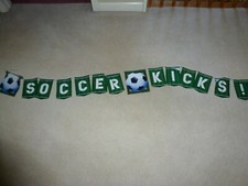 Soccer Party Banner Decoration