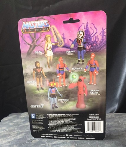 super7,MOTU reaction figure, SHADOWWEAVER, he man, she-ra - Picture 11 of 12