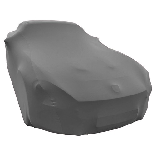 Funda de coche para interior adecuada para Fiat 124 Spider Cubierta Gris NUEVO - Imagen 7 de 11