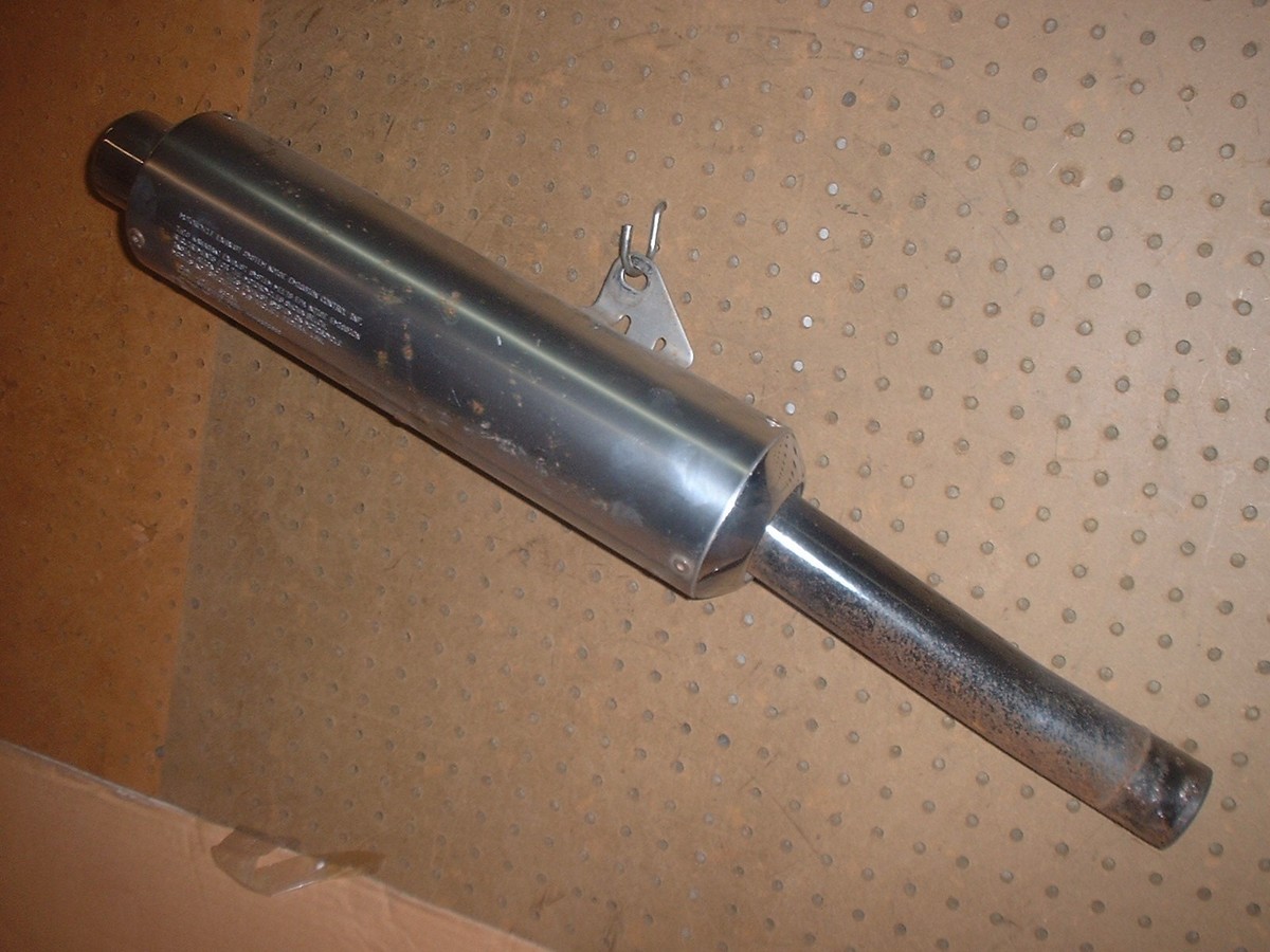松2 Kawasaki ZX6E Ninja Exhuast Muffler Left 93-02 | eBay