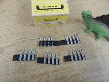 NEW Cinch 4-161-L Terminal Strips, Lot of 5  FREE SHIPPING 