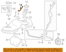 GM OEM 17-18 CT6 Fuel System Fuel System Components-Level Sensor 13514081