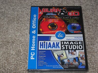 BURN & GO and HIJAAK IMAGE STUDIO (PC)
