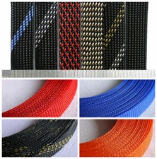11 Colors 3mm-40mm Braided Cable Sleeving/Auto Wire Harnessing/Sheathing PET