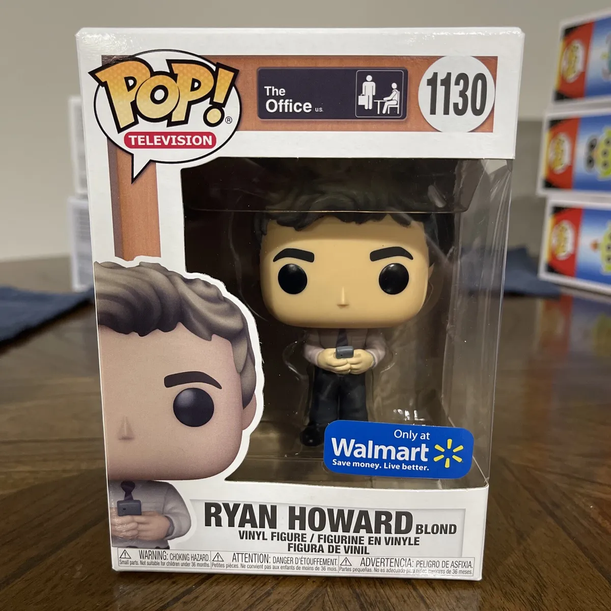 Funko Pop The Office Ryan Howard with Blonde Hair Walmart Exclusive