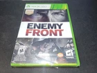Enemy Front Bandai Namco Microsoft Xbox 360 BRAND NEW SEALED-!