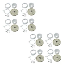 W10721967 Washer Pulley Clutch Kit For Whirlpool W10006356 AP4514410 8-PACK