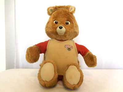 Teddy Ruxpin 1985 Alchemy Plush Doll Cart Version Worlds Of Wonder - NOT TESTED