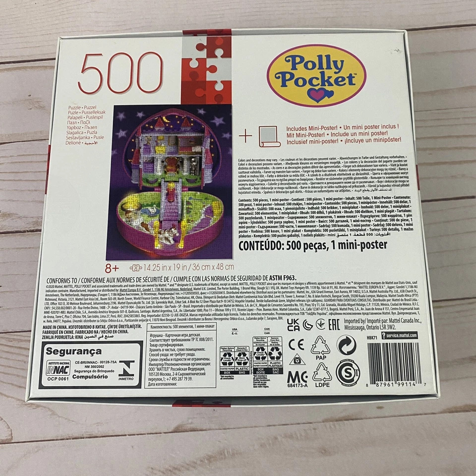 Polly Pocket 500 件拼图 + 迷你海报新品 — 第 2/3 张图片
