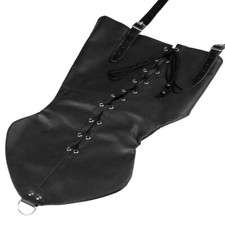 Bondage Leather Body Harness Arm Binder BDSM Restraints Armbinder Fetish