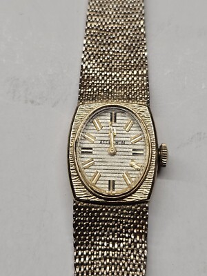 Vintage Bulova Accutron 10k Gold-Plated Ladies\' Watch, 23mm - Not Running Accutron Vintage Bulova Accutron 10k Gold-Plated Ladies  main image 3
