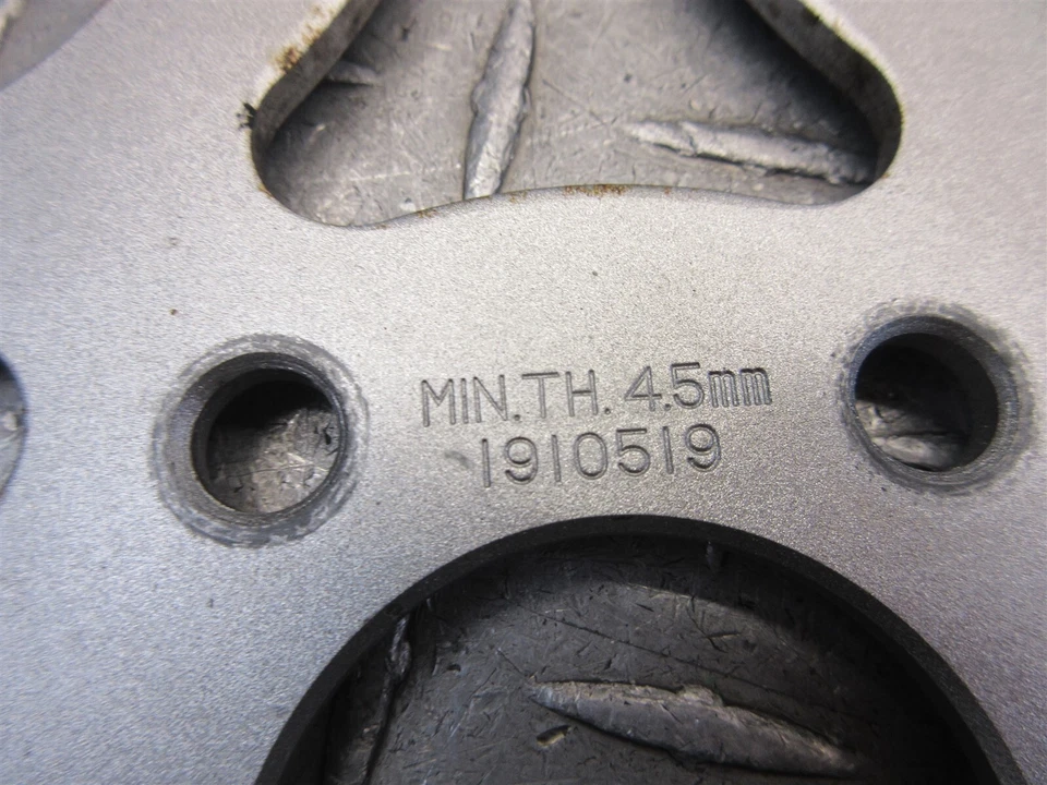 Par de discos de rotor de freno delantero izquierdo derecho Victory Touring 2004 02-06 OEM Foto 3 de 4